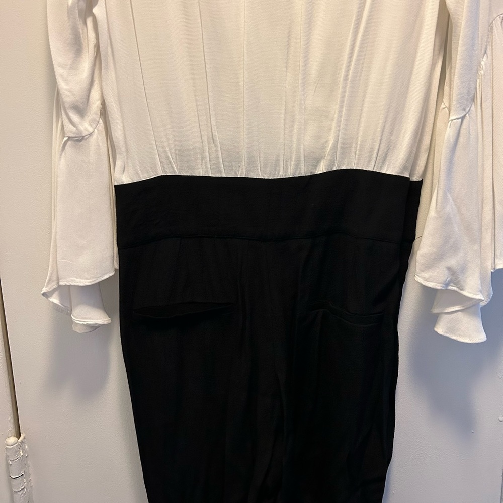 Zara Black And White Jumpsuit - image 6